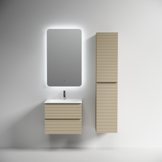 Тумба подвесная под раковину Sancos Folk FL60CP 60 см капучино